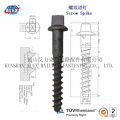 Galvanized Special Thread Spike, Zhongbo Railway Spike